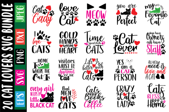20 Cat Lovers Bundle Review for Embroidery Projects