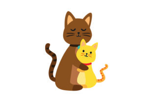 Cat and Kitten Embracing Embroidery Design Review