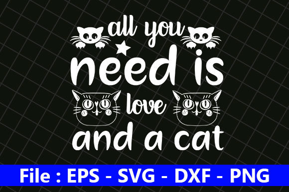 Cat Design, All You Need is Love