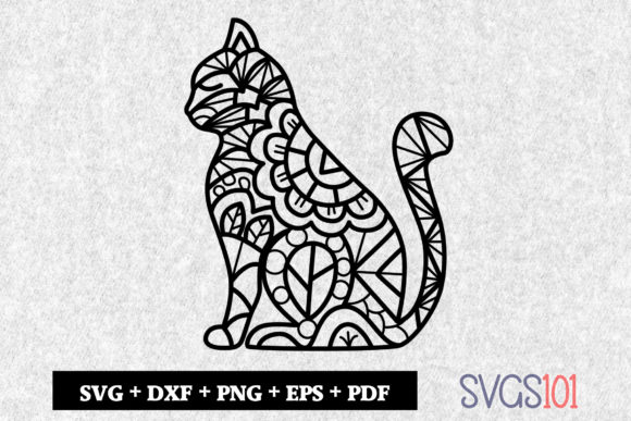 Cat Mandala Paper Cut Template Review