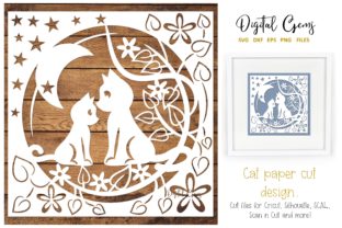 Cat Papercut Design Review for Embroidery Projects
