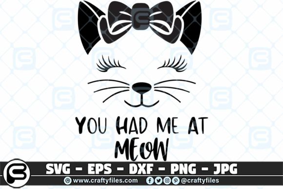 Cat You Had Me at MEOW SVG Cut File Review