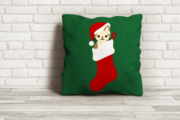 Christmas Stocking Cat Embroidery Design Review