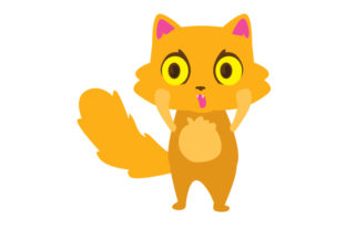 Fluffy Surprised Cat Embroidery Design Review