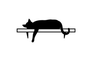 Silhouette of Cat on Shelf Embroidery Design Review