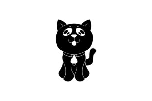 Valentine Cat Glyph Icon Review