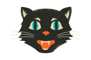 Vintage Halloween Katze Embroidery Review